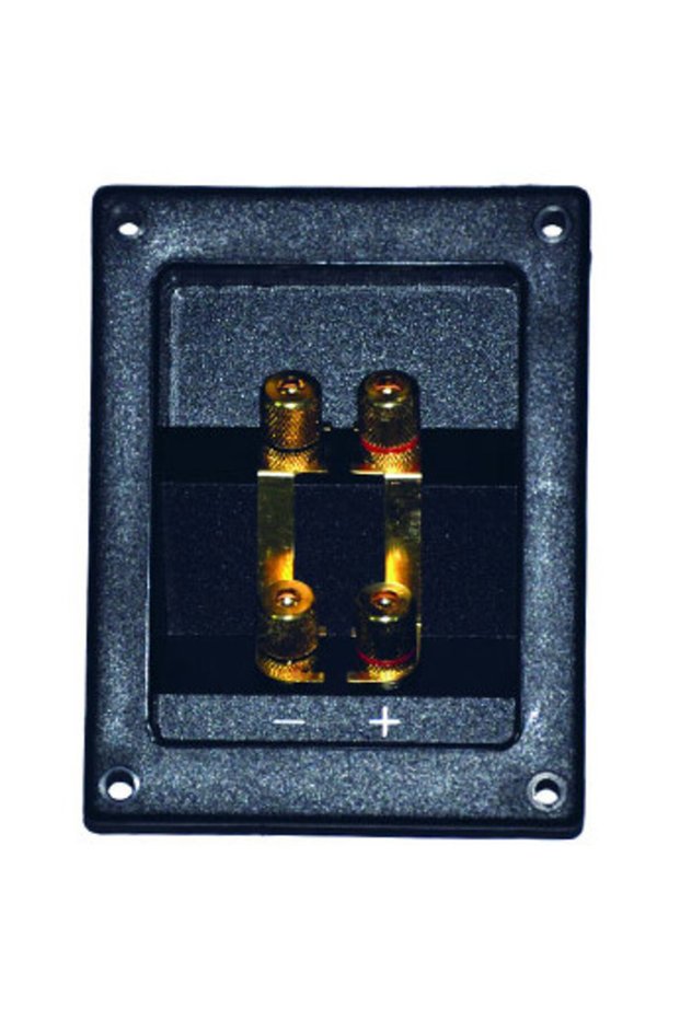 4-TERMINAL GOLD SPEAKER CONNECTOR