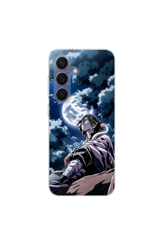 Samsung Galaxy S26 Compatible Anime 4/4 Design Transparent Case