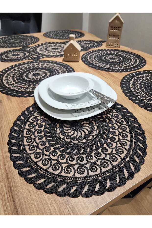 Lux American Service Lace Set 7 Pieces (6 Supla 1 Shomen)