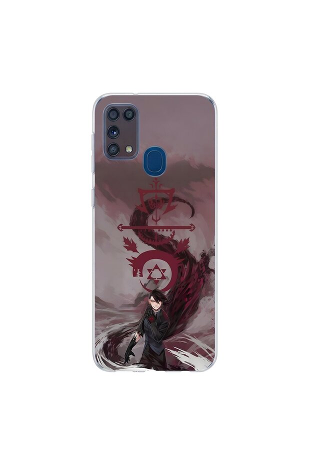 Samsung Galaxy M31 Compatible Anime 6/3 Design Transparent Case