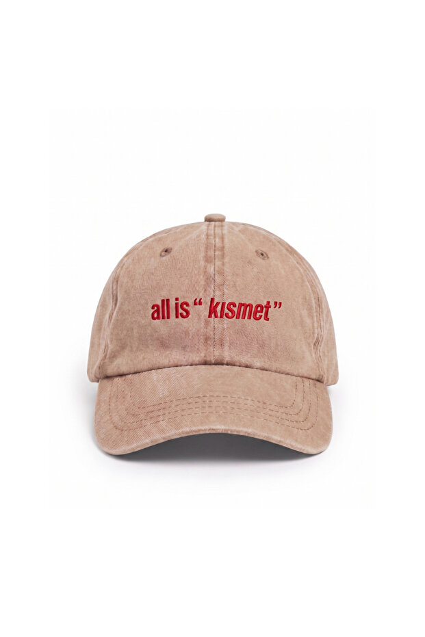 All Is "Fate" Embroidered Hat Baseball Cap / "Everything Is Fate" Embroidered Hat Cap Washable Hat