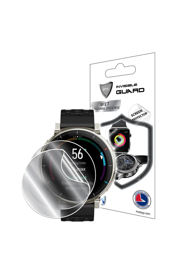 واقي شاشة متوافق مع Amazfit Active 3 Premium (قطعتين)
