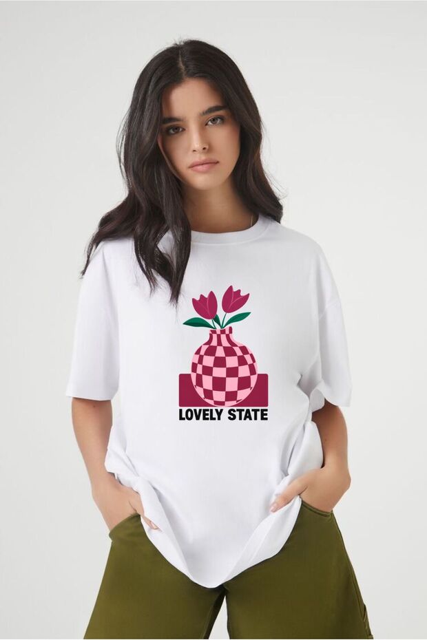 Women's Soft Fabric 100% Cotton Printed Regular T-Shirt