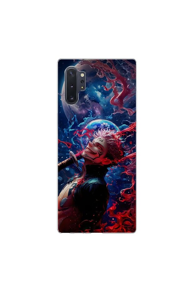 Samsung Galaxy Note 10 Compatible Anime 10/2 Design Transparent Case
