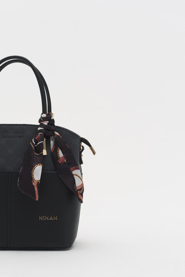 Monogram Tote Bag Black - 5