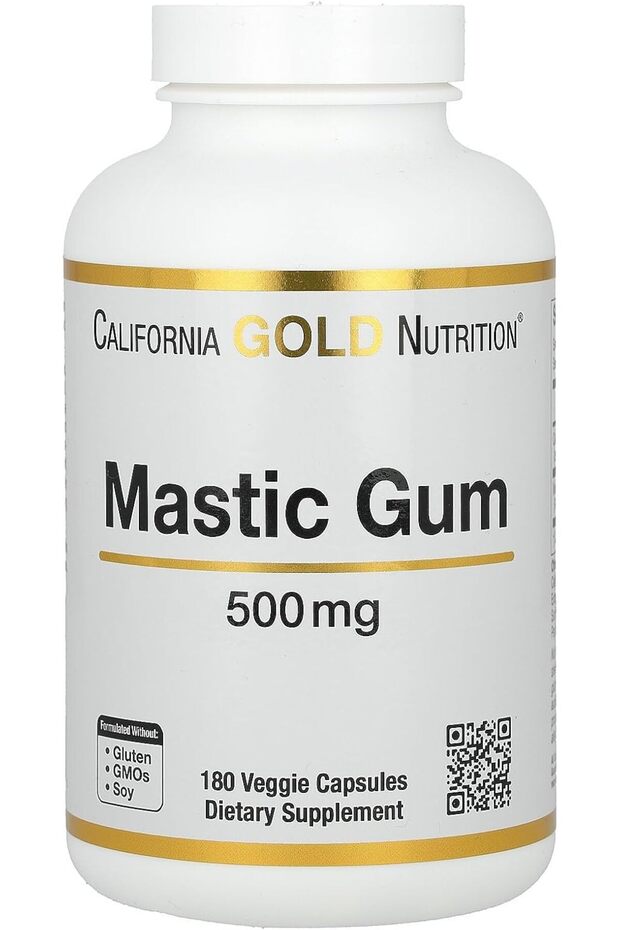 , Mastic Gum, 500 mg, 180 Veggie Capsules