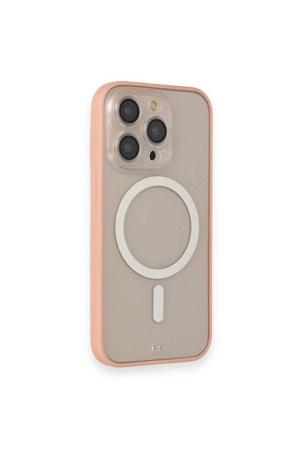 Ilkeshop New iPhone 14 Pro Max Case Grand Magneticsafe Cover (221347) - Pink