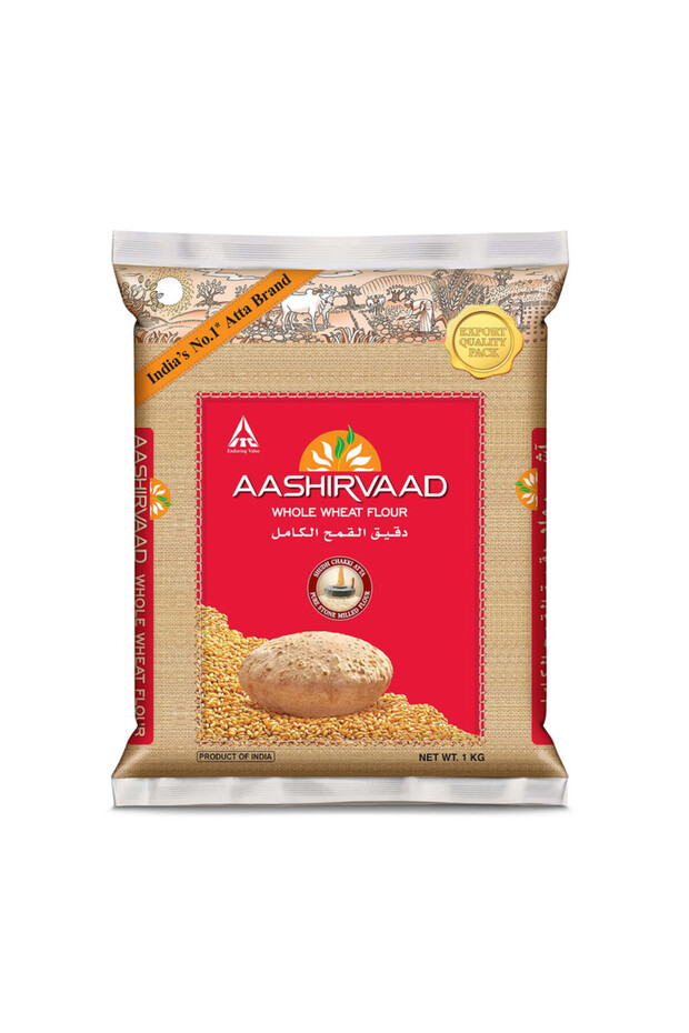 Wheat Atta 1kg ,pack of 20pcs