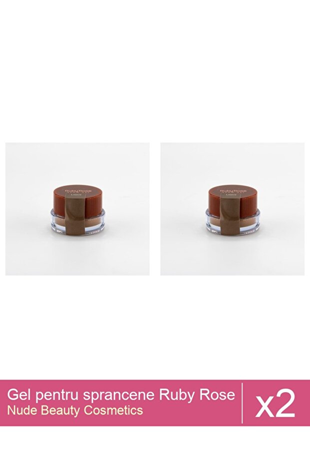 Set 2x Gel pentru sprancene Ruby Rose -Light - 1
