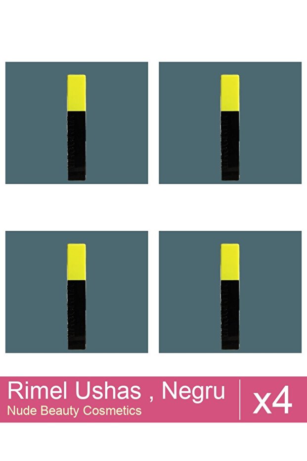 Set 4x Rimel Ushas , Negru - 1