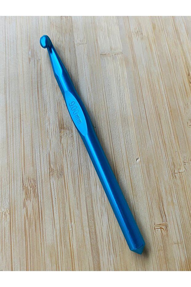 Metal Crochet Wool Combing Macrame Knitting Needle No;9 15 cm (Color in Stock Will Be Sent.)