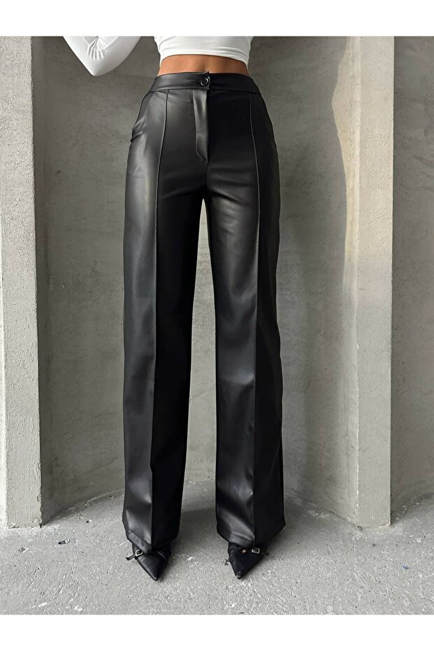 women's leather pants