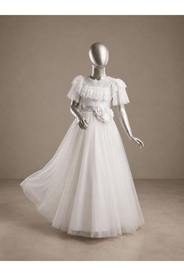 Girl's Evening Dress -Aby-0043 New Model