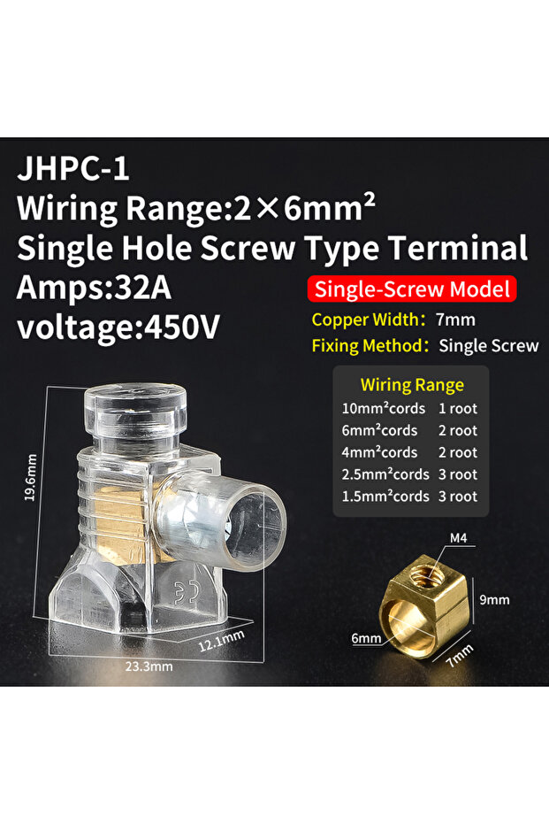 JHPC-1-30Pcs 30 قطعة كتلة توصيل أسلاك كهربائية سريعة صغيرة JHPC، موصل أسلاك سريع، وصلة كهربائية بالكبس غير قابلة للفك