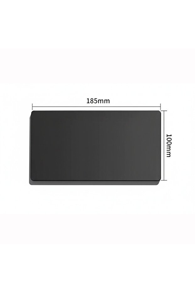 Black 185X100 Wall Flange 86 Type Wall Hole Cover Self-adhesive White Switch Socket Cover Plate Deco