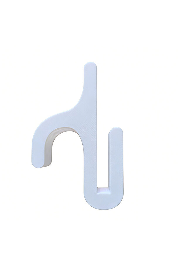 2pcs White 1/2pcs Bathroom Towel Hooks Punch Free Door Hanging Hanger Bathrobe Hook Shower Hook for