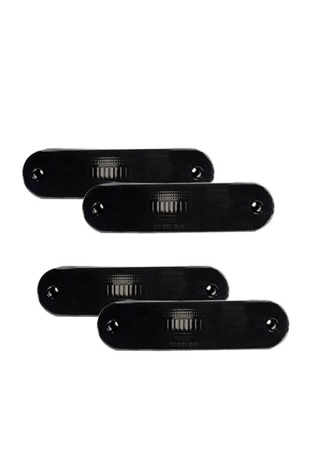 4pcs Smoked Gtinthebox Smoked Lens Front / Rear Bumper Side Marker Light Cover Housings For Mazda Mi