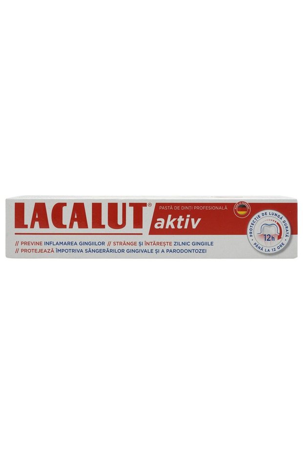 Toothpaste, Lacalut, 75 ml Aktiv