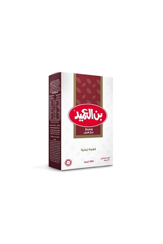 بن العميد قهوة تركية وسط مع هيل 250 جرام