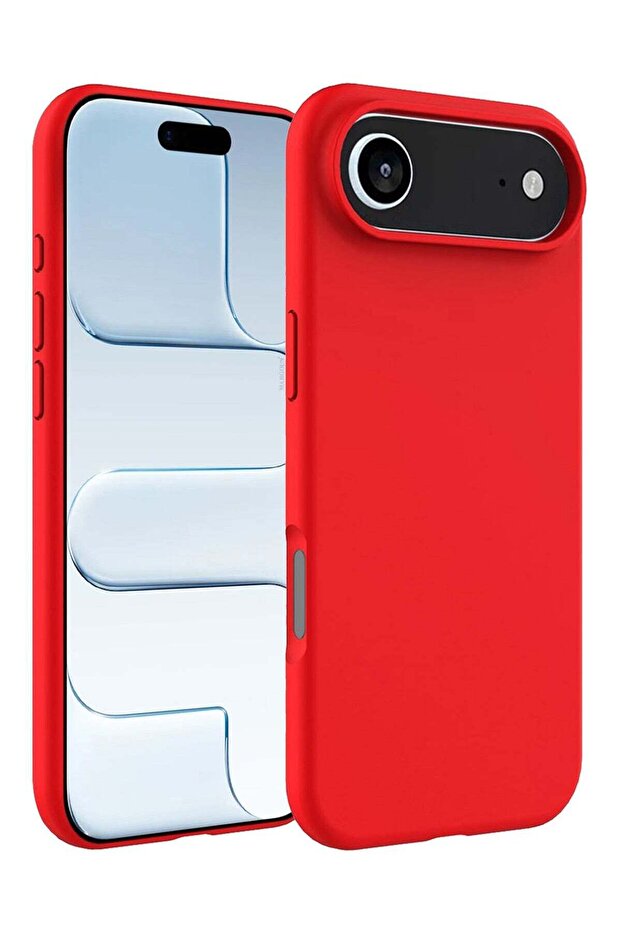 Silicone Protective Phone Case for iPhone 17 Air, Soft Anti-Scratch Microfiber Lining Ultra Slim Drop Protection