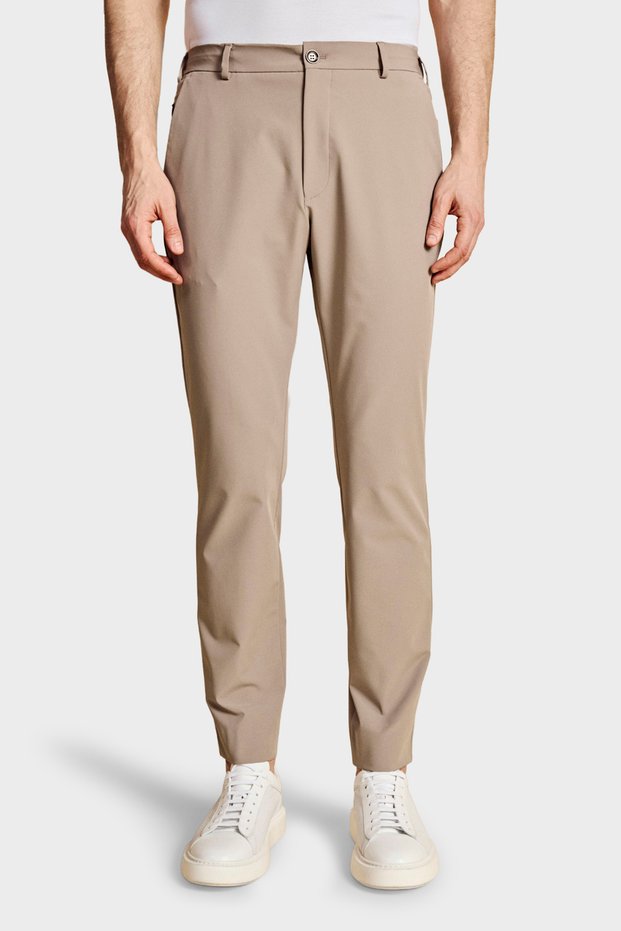 Slim Fit Normal Waist Narrow Leg Trousers Men's Pants Bbss26Mpt011142