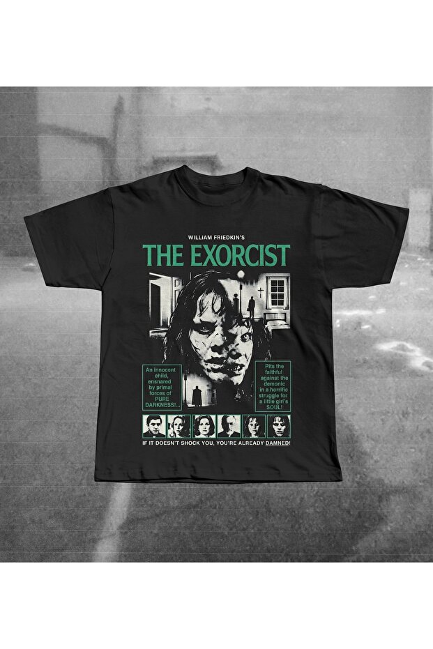 Exorcist 1973 Printed Unisex Oversize T-Shirt