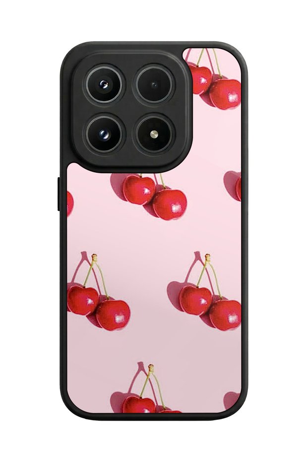 Xlaomi Mi 17 5g Compatible Cherry Design Glossy Premium Case