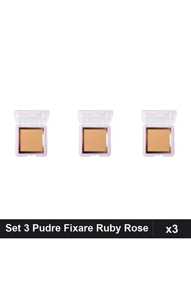 Set 3 Pudre Compacte PC40, Fixare Contouring Profesional, Makeup - 1