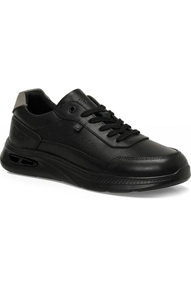 Dockers Justice 6Fx Black Genuine Leather Comfort Anatomical Casual Shoes
