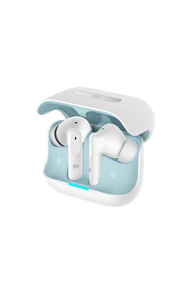 Sonic Pro - True Wireless Earbuds, 30H ANC, 4-MIC ENC Calls, Bluetooth 5.4, HD Stereo, Touch Control, IPX5 Splash Resistant - White
