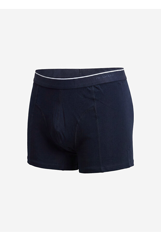 Men's Cotton Blend Solid Color Boxers - 2