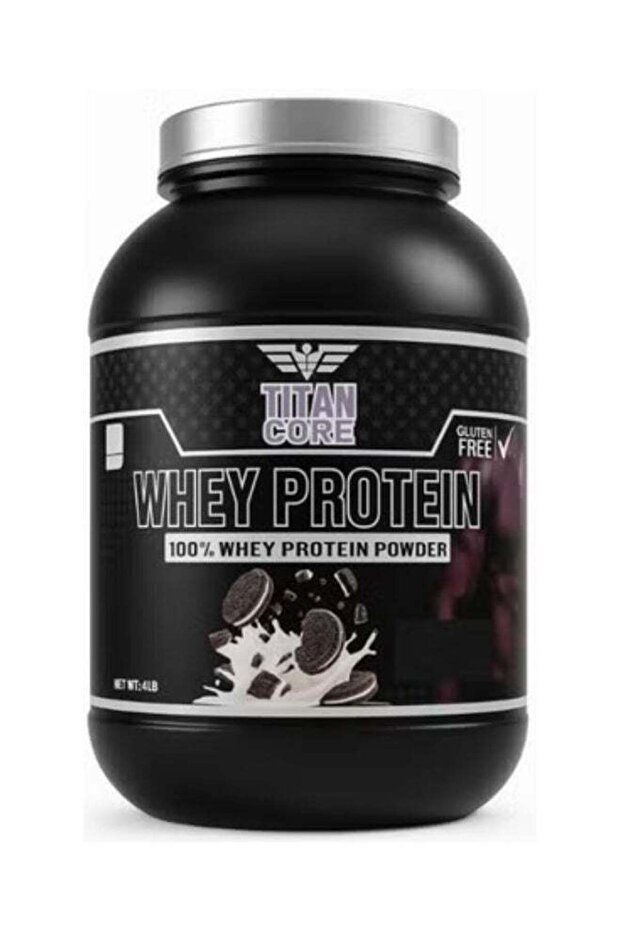 100% Whey Protein – Premium Whey Isolate & Concentrate Blend for Lean Muscle Growth & Recovery - Cookies&Cream Flavour - 4 Lbs