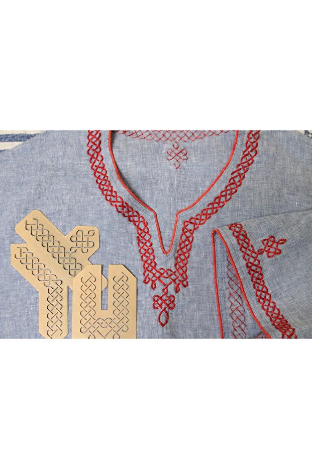 Kreniçe Embroidery Template – Traditional Embroidery Pattern