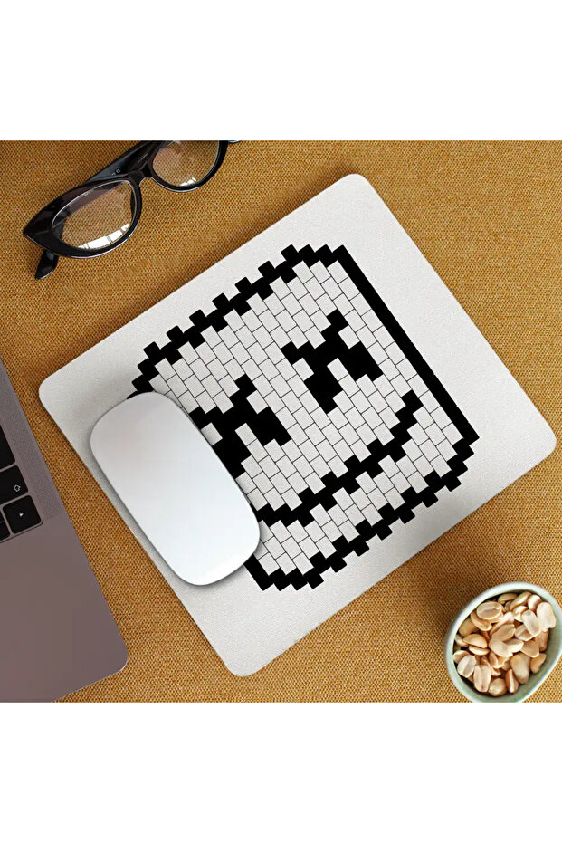 Mousepad Marshmello Pixel Art Minecraft - 2