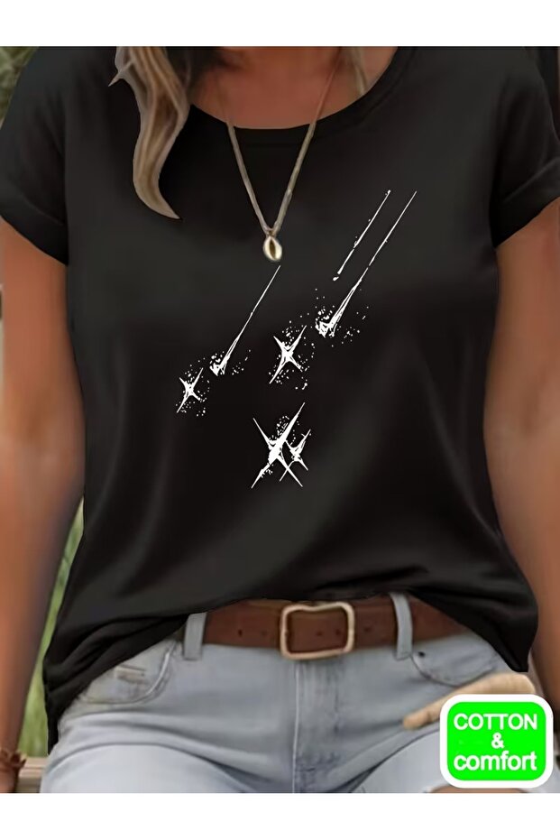 Unisex Comfortable Fit Tshrit Mixed Printed Tshirt