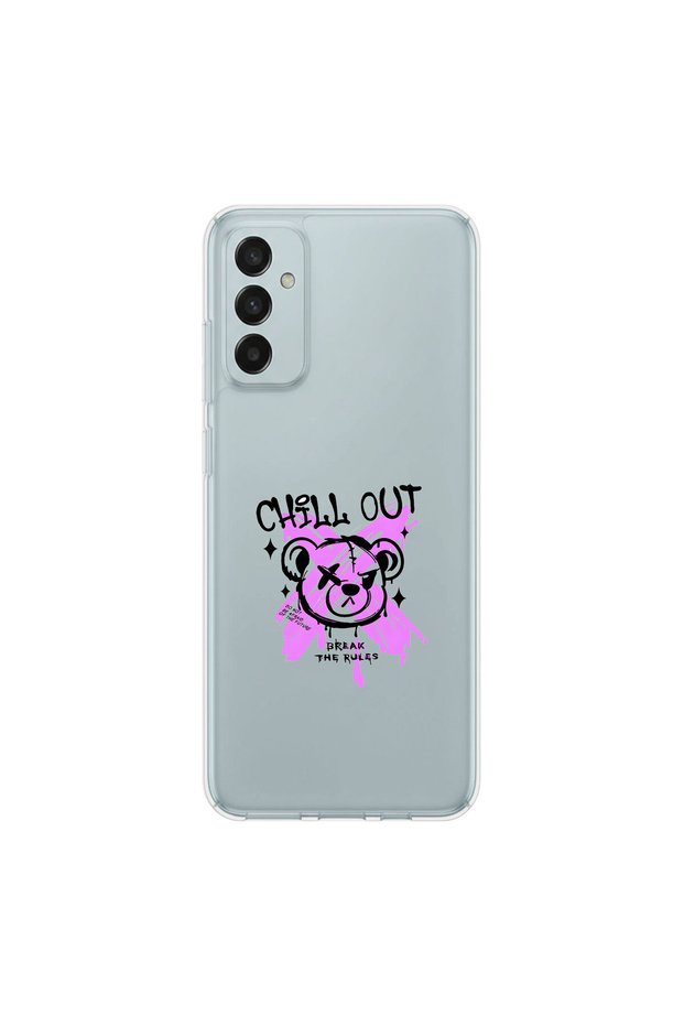 Samsung Galaxy M23 Compatible Graffiti 7 Design Transparent Case