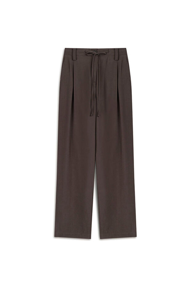 Belden bağlamalı carrot pantolon