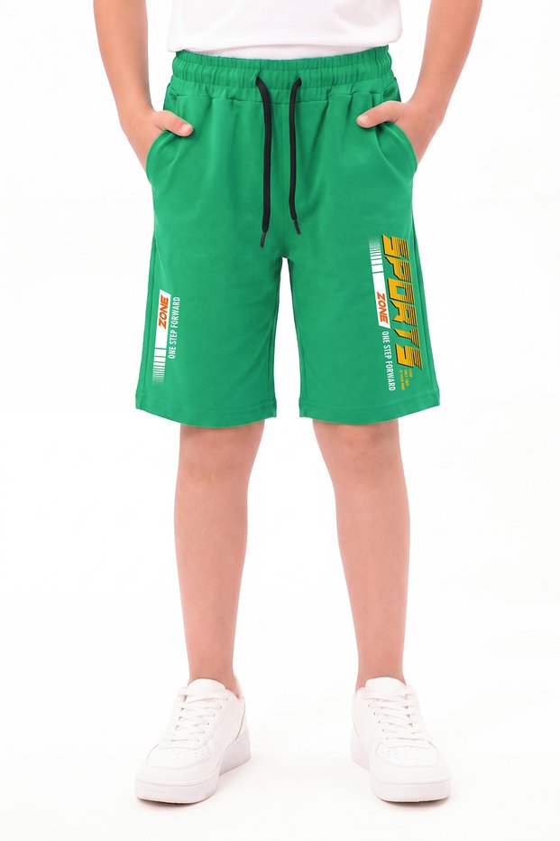 Sports Printed Comfortable Fit Daily Sports Summer Boys' Shorts