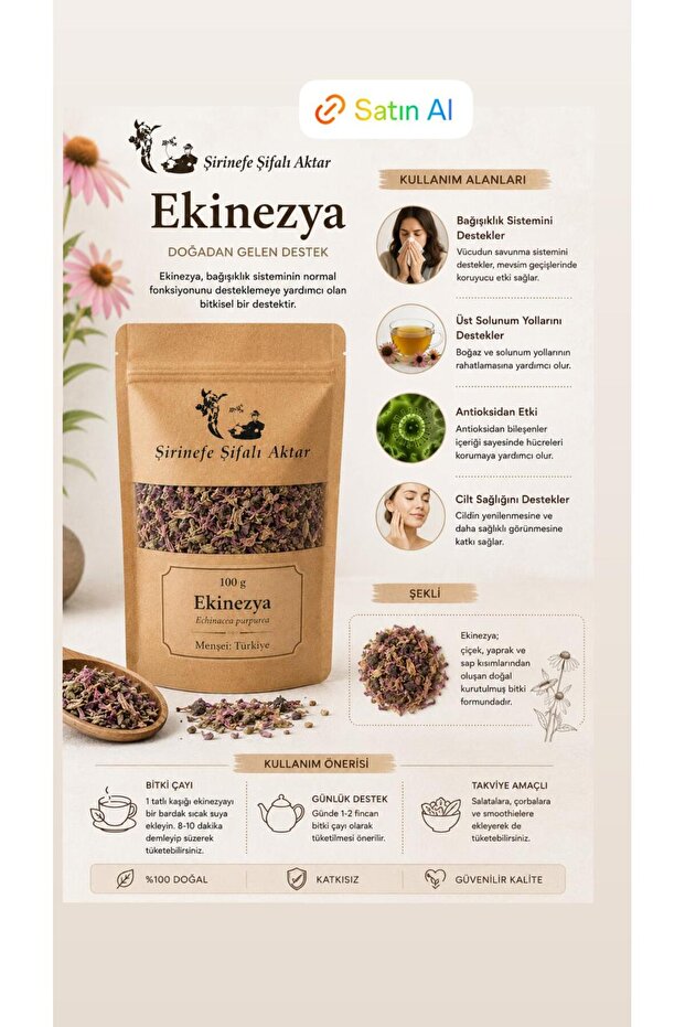 Ekinezya Çiçeği 100 g.