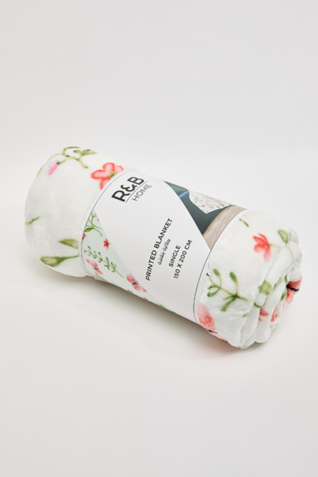 Patterned Single Blanket - 150X200 CM - 3