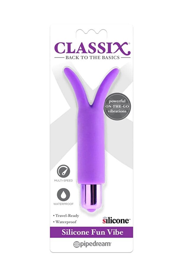 Classix Classix Silicone Fun Vibe Purple – Vibrator - 2