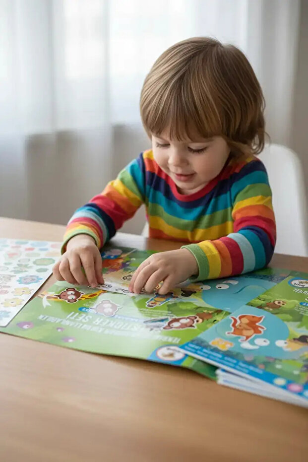 Lino Reusable Sticker Set Animal – Fun and Animal-Themed