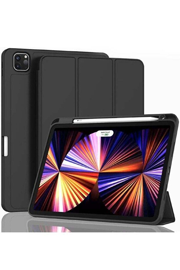 iPad Pro 11 Inch Case 2022/2021/2020 with Pencil Holder, Smart Case, Touch ID, Auto Wake/Sleep