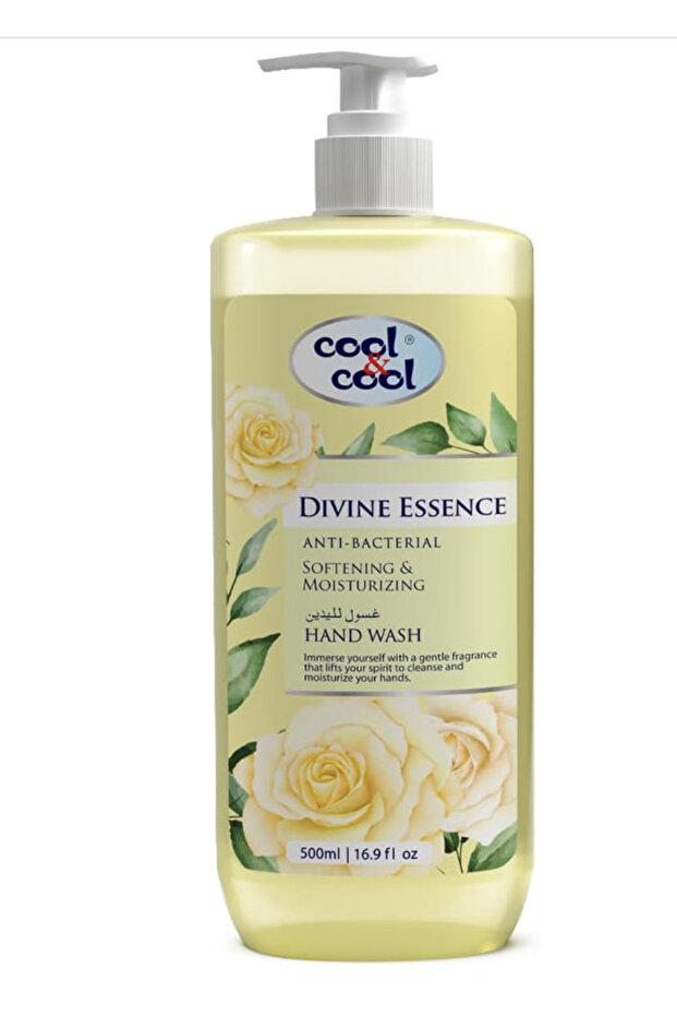 Divine - 500Ml - Anti-Bacterial,Skin-Softening & Moisturizing Liquid Hand Wash