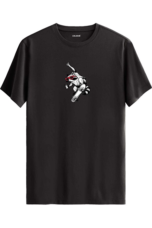 Skateboard Raccoon T-Shirt