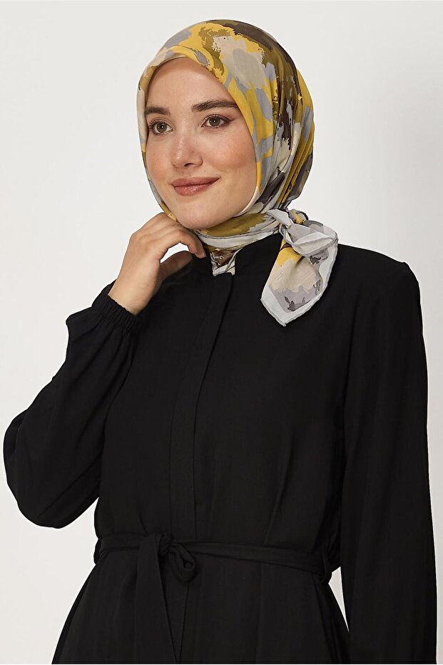 وشاح طبيعي منقوش 8634