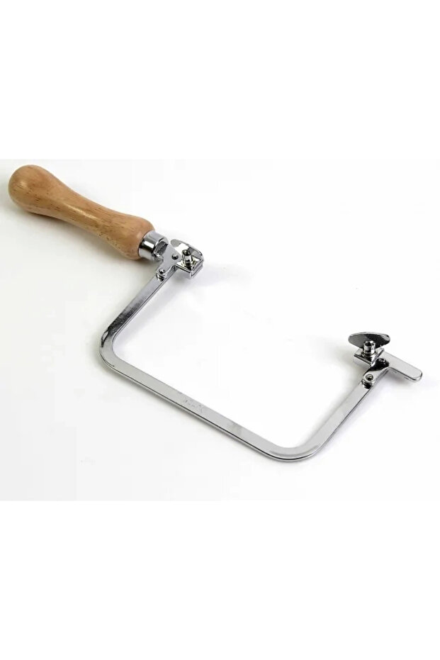 Fixed Bristle Saw Handle - Wooden Handle 13.5cm