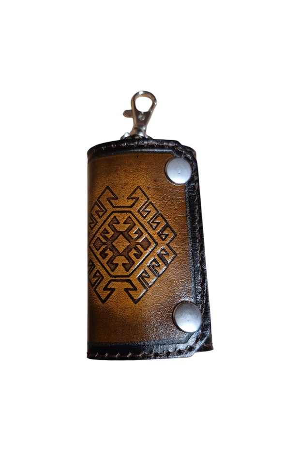 Genuine Leather Keychain Handmade