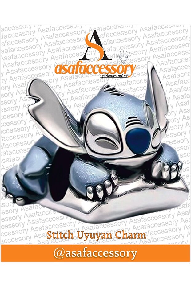 Stitch Sleeping Charm - 1