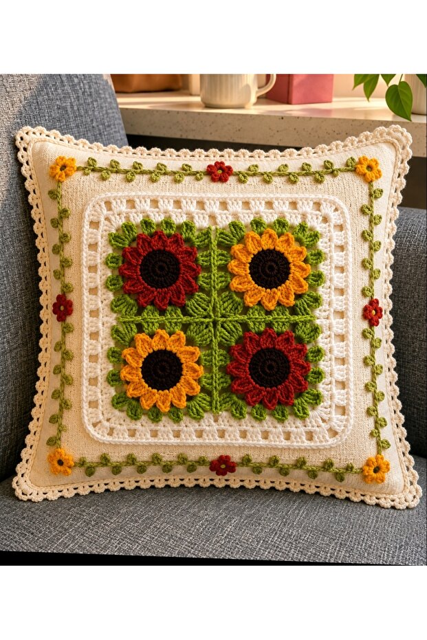 Knitted Pillowcase 35X35